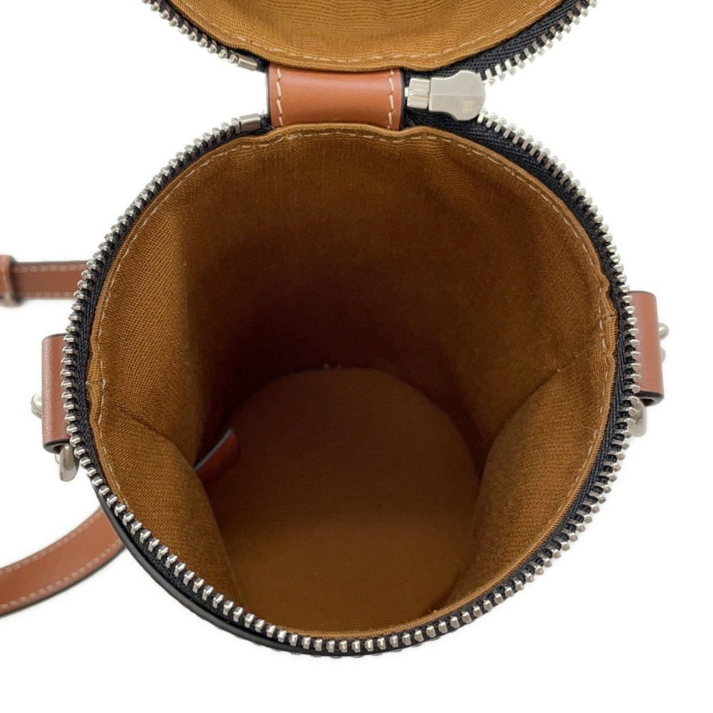 Celine Shoulder Bag Macadam Triomphe Leather Celi… - image 5